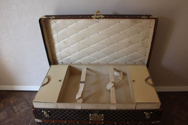 Baule con fantasia a quadri di Louis Vuitton in vendita su Pamono