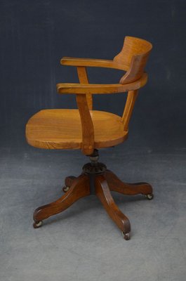 Oak Office Chair 1900s