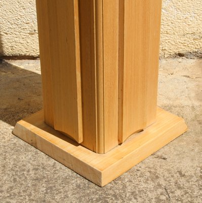 Solid Wood.Pedestal or Column 1940s