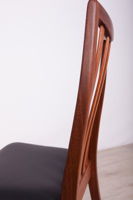 Teak and Leather Dining Chairs by Leslie Dandy for G-Plan, 1960s