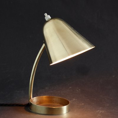 Brass adjustable table lamp deals