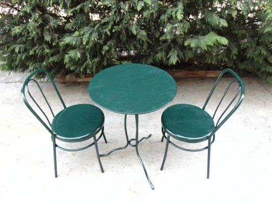 Garden Set 1950s Of 3 For At Pamono - Sunbeam Wrought Iron Patio Table
