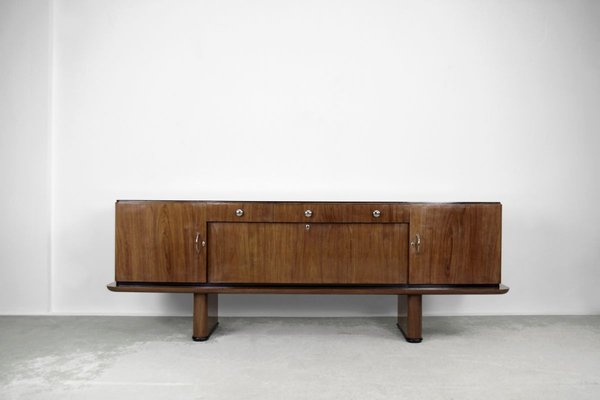 Art deco 2024 walnut sideboard