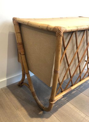 Vintage 2024 wicker desk