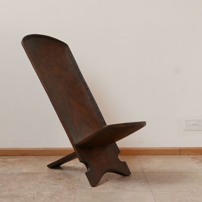 Mid Century African Birthing Chair For Sale At Pamono