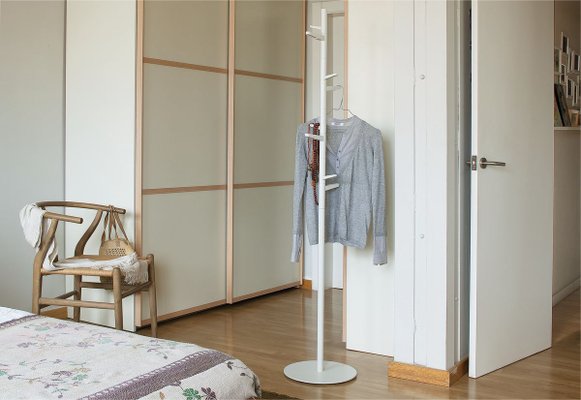 Taiga Coat Stand White With Umbrella For At Pamono Taiga Coat Stand White With, Coat Stand White Ikea