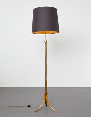 French Bronze Floor Lamp By Maison Charles 1970s For At Pamono French Bronze Floor Lamp By Maison, Bronze Floor Lamp With Table