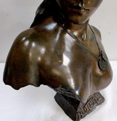 Bronze, Fille de Bohème, E. Villanis for sale at Pamono