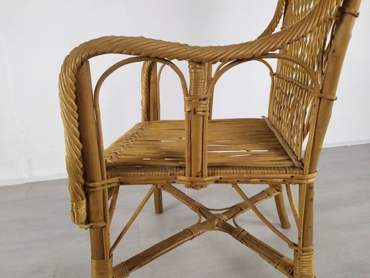 Vintage Rattan Chair for sale at Pamono