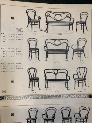 Model 18 / P Thonet Chair from Jacob & Josef Khon for sale at Pamono