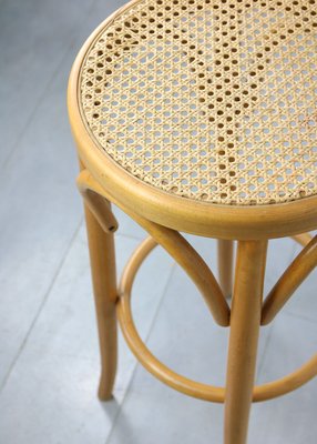 Vintage Bentwood Bar Stool by Michael Thonet for Thonet