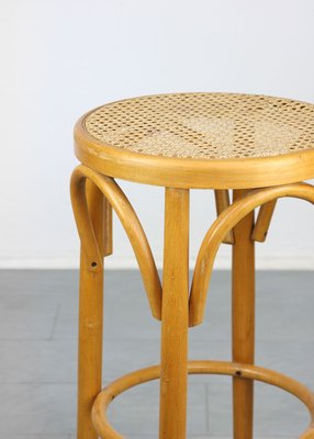 Vintage Bentwood Bar Stool by Michael Thonet for Thonet for sale at Pamono