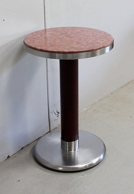 Stainless steel pedestal table deals