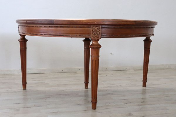 Walnut Tilt Top Console Table 1920s, Yew Console Table