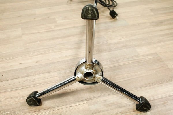 Vintage Telescopic Gooseneck Floor Lamp from Maquet 1950s