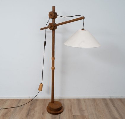 Vintage Wooden Floor Lamp For At, Old Antique Wooden Floor Lamps