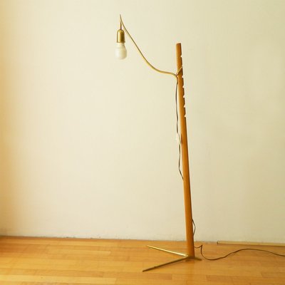Adjustable Lampshade By Rupert Nikoll, 4 Foot Floor Lamp