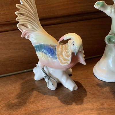 Oiseaux en Porcelaine, Set de 2 en vente sur