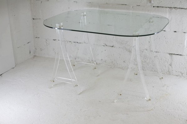 Acrylic 2024 top desk