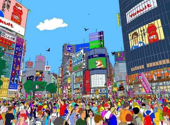 Shibuya Crossing, 2019 for sale at Pamono