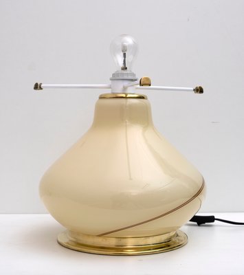 Large Mid Century Modern Table Lamp In, Modern Murano Glass Table Lamps Canada