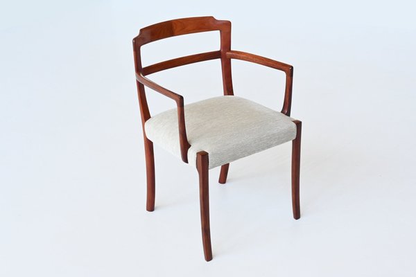 Rosewood Armchair By Ole Wanscher For A J Iversen Denmark 1960 For Sale At Pamono