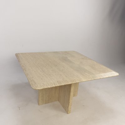 Italian Travertine Coffee Table 1987