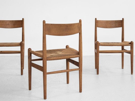 Midcentury Danish CH36 chair in oak by Hans Wegner for Carl & Søn
