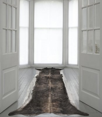 Super Long Stretched Faux Cowhide Rug, Faux Cowhide Rug Made In Usa