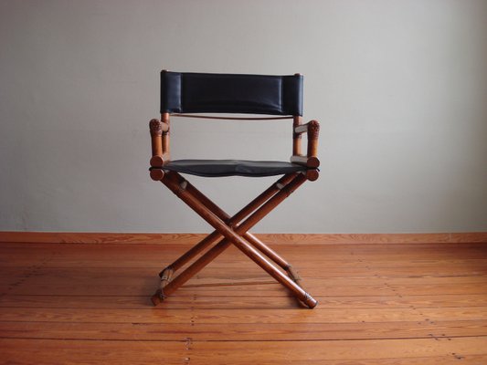 Director S X Chairs From Mcguire Set, Leather Director Chair Singapore