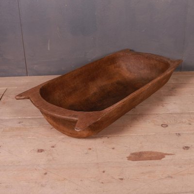 Sycamore Dough Trough For At Pamono, Wooden Dough Troughs