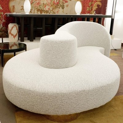 Wave Curved Borne Sofa, Italy for sale at Pamono
