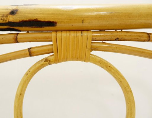 Italienisches Bambus Schlafsofa, 1960er bei Pamono kaufen
