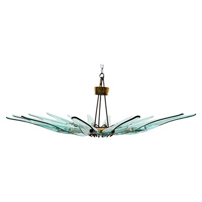 Dahlia Mod. 1563A Chandelier by Max Ingrand for Fontana Arte Dahlia Mod. 1563A Chandelier by Max Ingrand for Fontana Arte