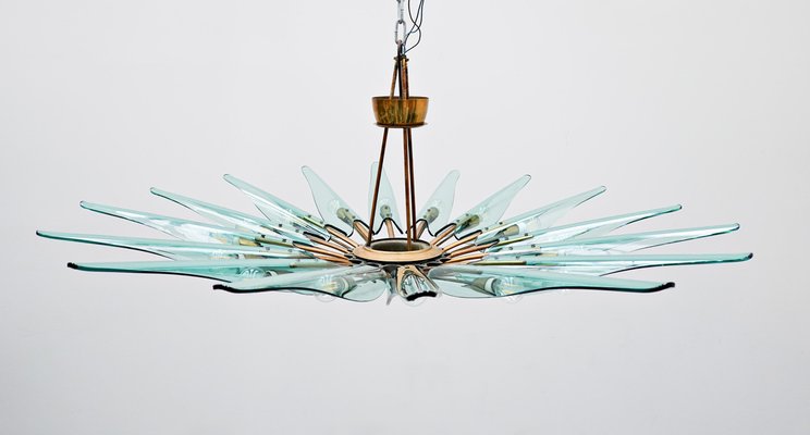 Dahlia Mod. 1563A Chandelier by Max Ingrand for Fontana Arte