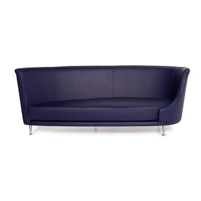 Moroso Purple Leather Sofa For At, Purple Leather Couch