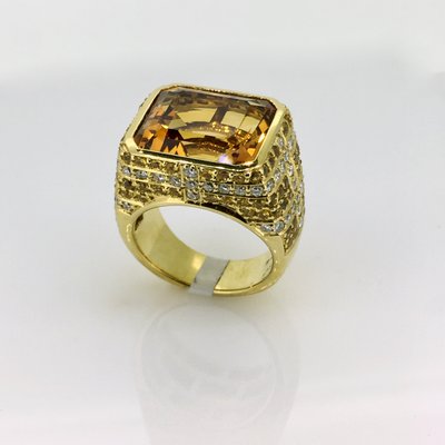 Details about   Natural Certified 5 Ct Yellow Sapphire Handmade Gold Plated Ring For Her