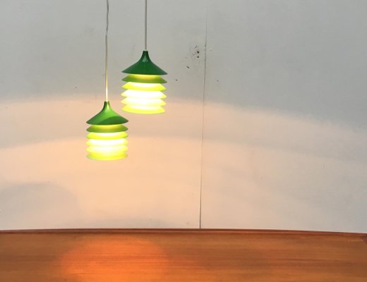 Vintage Duett Pendant Lamps by Bent Gantzel Boysen for IKEA Set