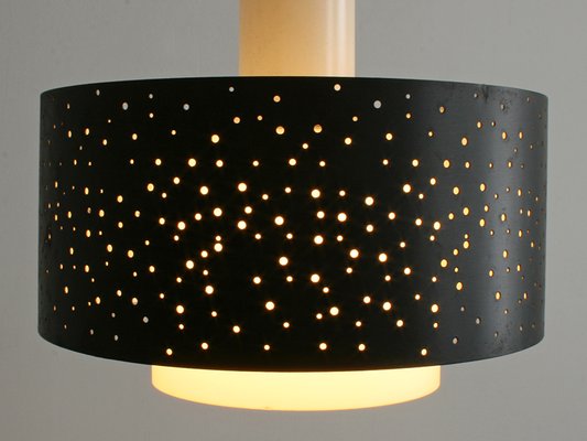 Vintage Starry Night Pendant Lamp By Ernst Igl For Hillebrand