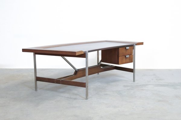 Vintage Rosewood Modernist Office Desk For At Pamono Vintage Rosewood Modernist Office Desk 2