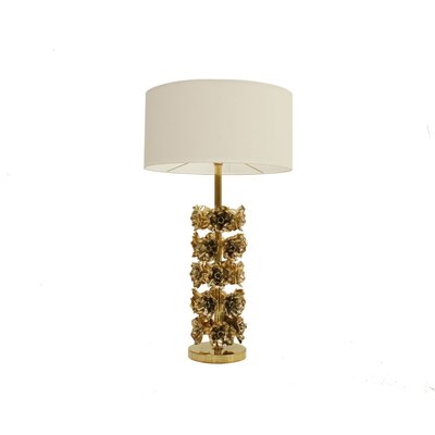 Italian Contemporary Brass Table Lamps Set of 2 for sale at Pamono