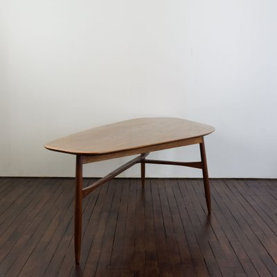Kidney Shaped Coffee Table In Teak By Svante Skogh For At Pamono - Kidney Coffee Table