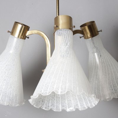 Venetian Murano Glass Ceiling Lamp For Sale At Pamono