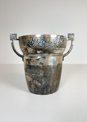 Pot seau à champagne Épernay en faïence - Décoration