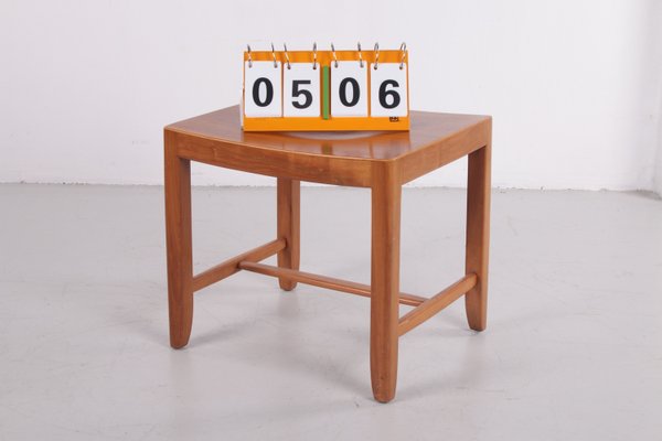 Danish Beech Side Table or Stool 1960s for sale at Pamono