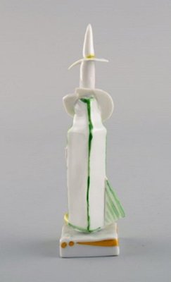 Figure in Hand-Painted Porcelain by Peter Strang for Meissen, Late
