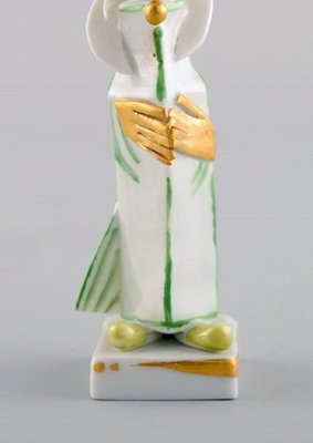Figure in Hand-Painted Porcelain by Peter Strang for Meissen, Late
