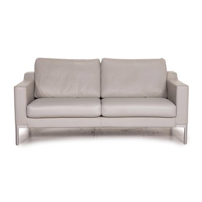 Gray Leather Sofa By Rolf Benz For, Gray Leather Sofa Set