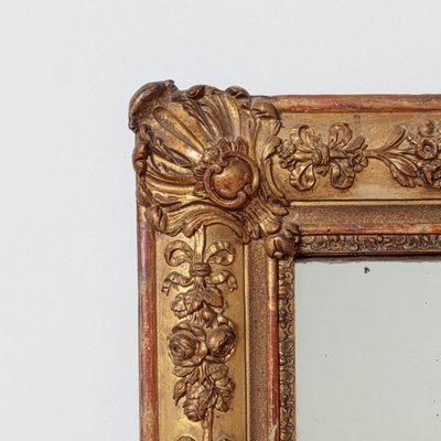 Antique French Gilt Mirror For At, Antique French Gilt Mirror