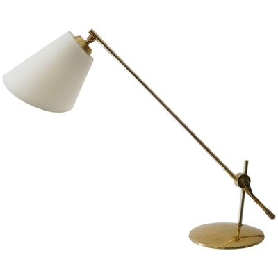Adjustable Brass Table Or Desk Lamp, Adjustable Table Lamps Uk